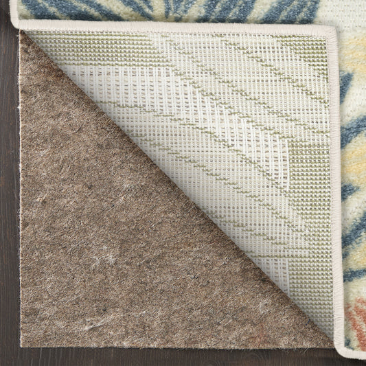 Nourison Home Aloha  Ivory Rose  Contemporary