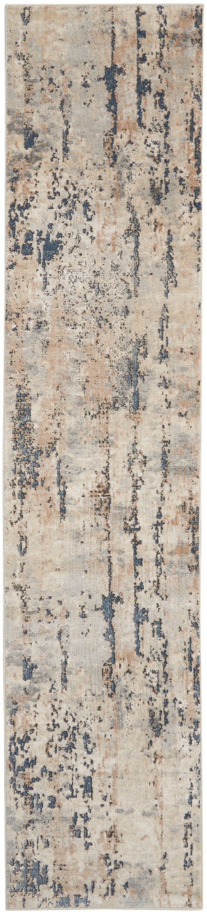 Nourison Home Quarry QUA01 Beige Grey Contemporary Power-loomed Rugs