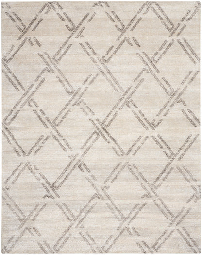 Nourison Home Venosa VSN01 Ivory Grey Contemporary Tufted Rug