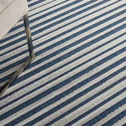 Nourison Home Key Largo  Blue  Contemporary