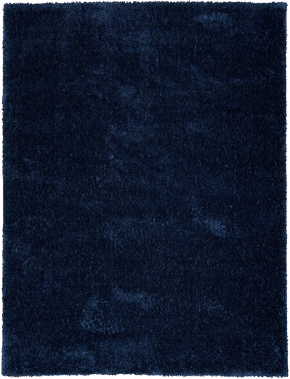 Nourison Home Pacific Shag PCS01 Navy Contemporary Power-loomed Rug