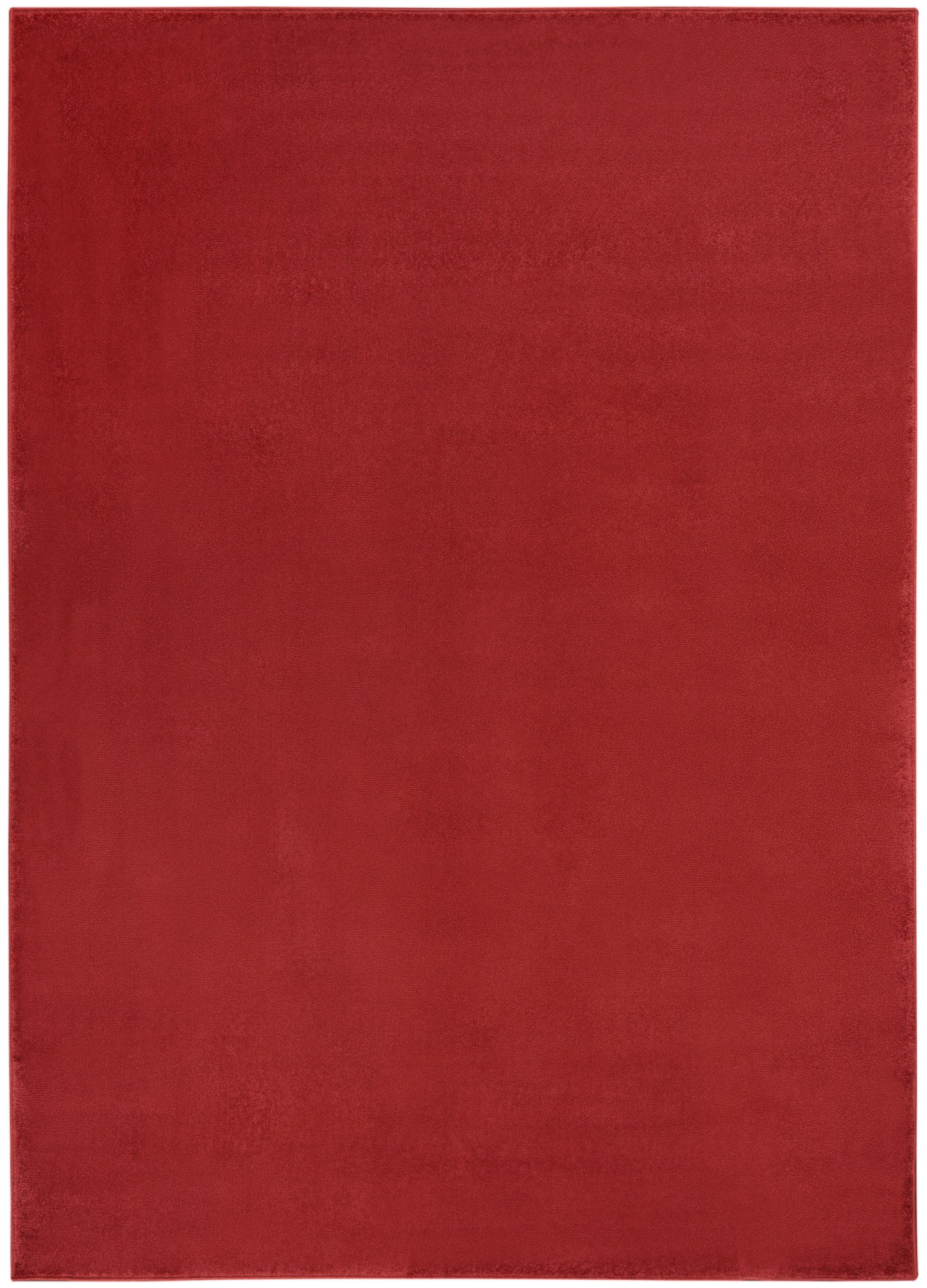 Nourison Home Nourison Essentials NRE01 Brick Red Contemporary Power-loomed Rug