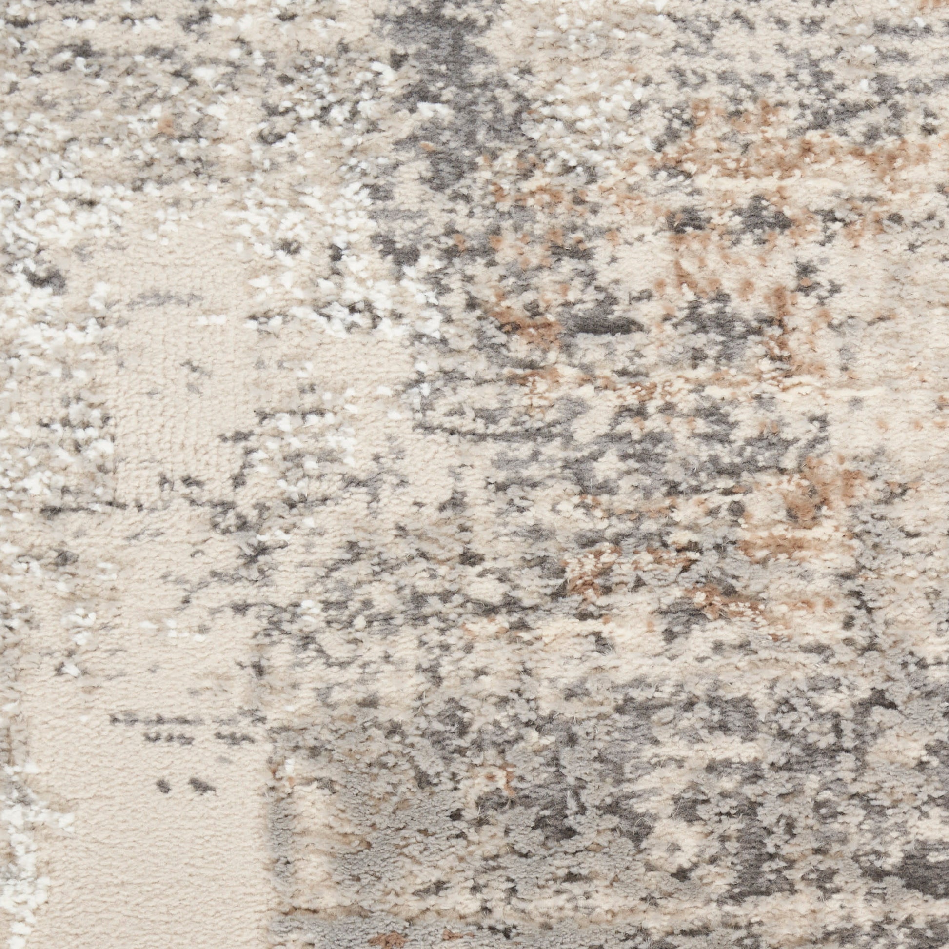 Nourison Home Sustainable Trends  Beige Grey  Contemporary