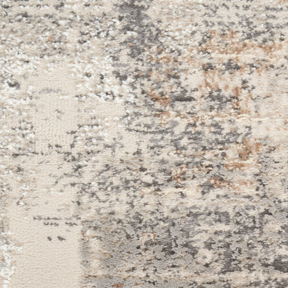 Nourison Home Sustainable Trends  Beige Grey  Contemporary