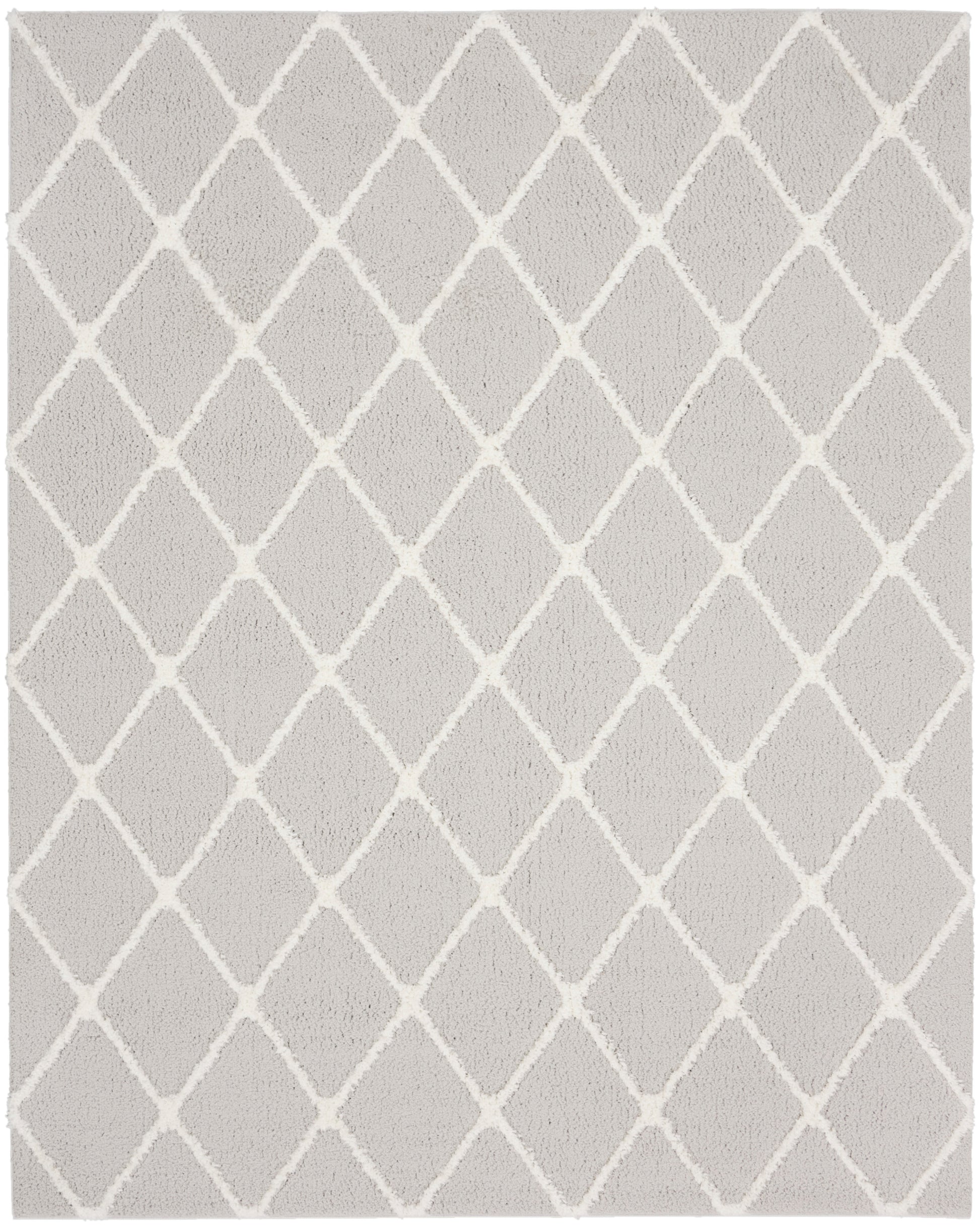 Nourison Home Feather Soft  Grey Ivory  Contemporary