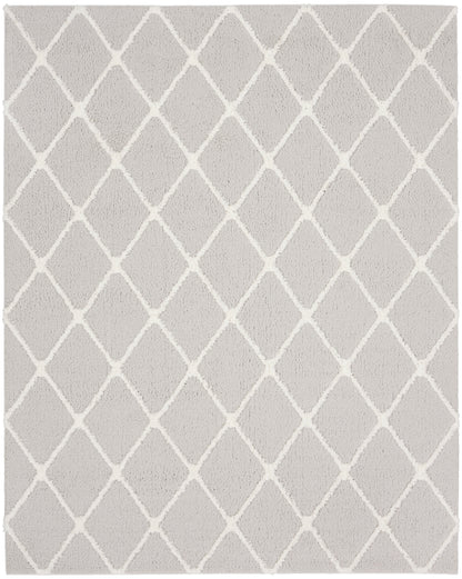 Nourison Home Feather Soft  Grey Ivory  Contemporary