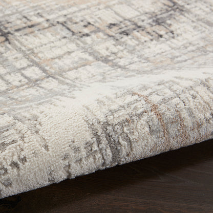 Nourison Home Elation  Grey Ivory  Contemporary