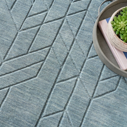 Nourison Home Alessia  Blue  Contemporary