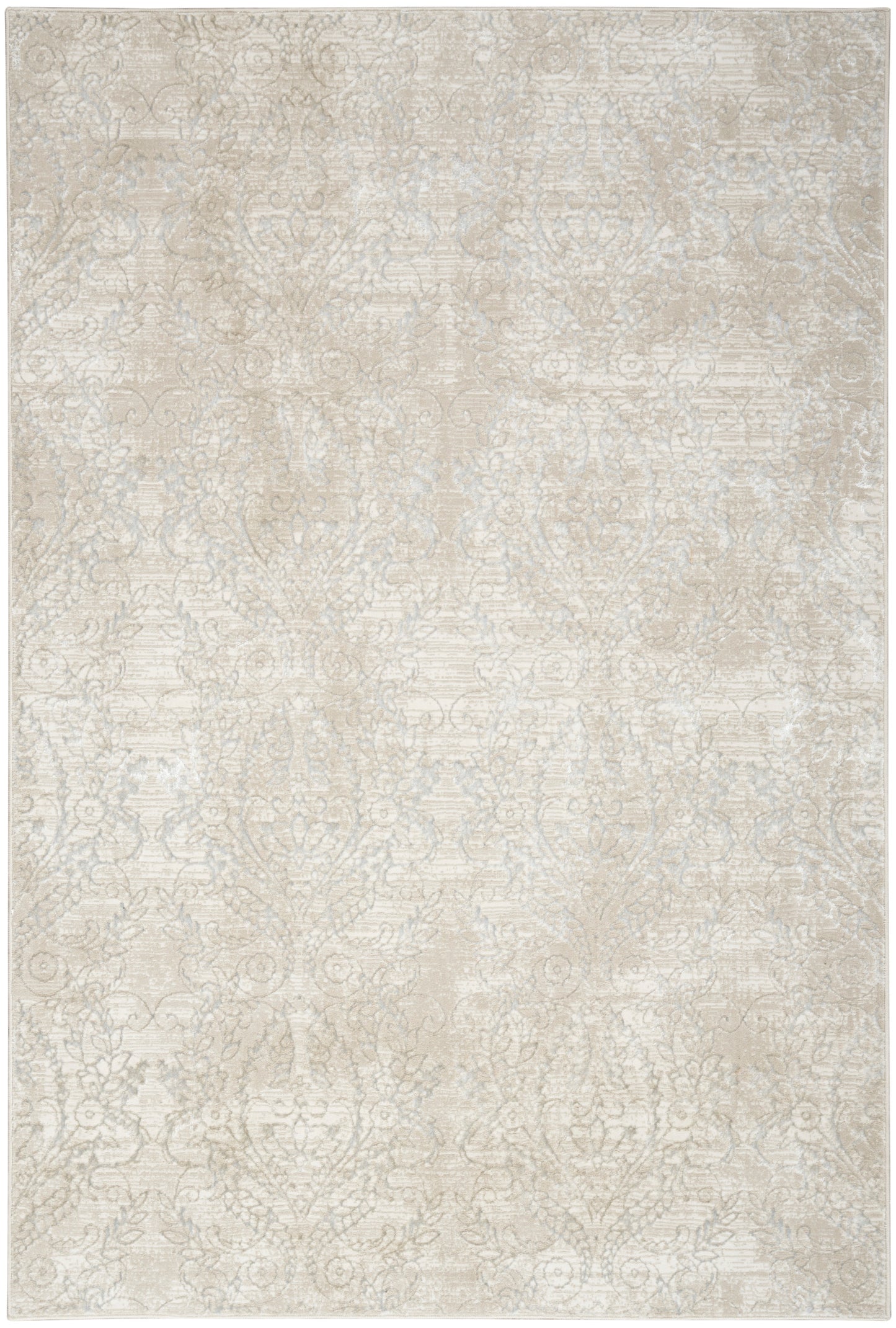 Nourison Home Sparkle  Beige Grey  Contemporary