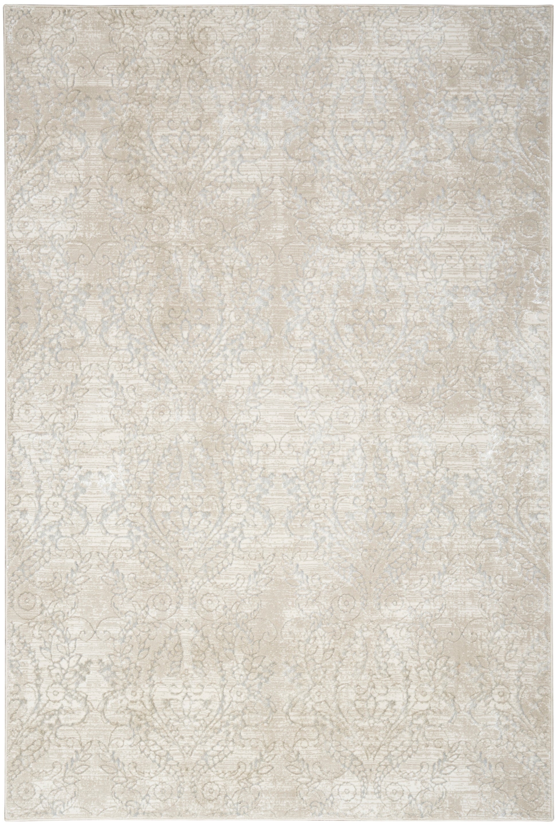 Nourison Home Sparkle  Beige Grey  Contemporary