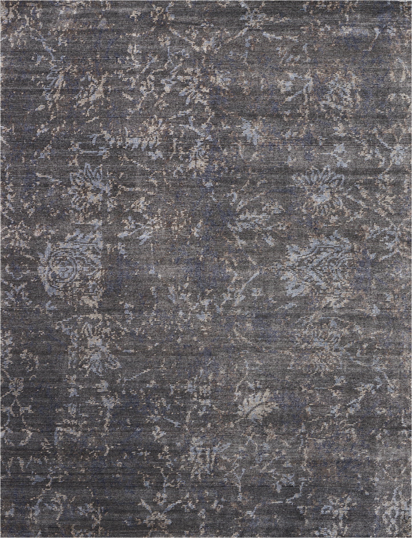 Nourison Home Lucent LCN04 Coal Transitional Knotted Rug