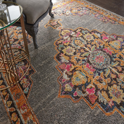 Nourison Home Passionate  Grey  Traditional