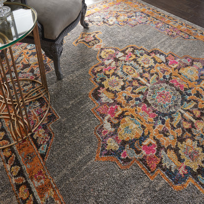Nourison Home Passionate  Grey  Traditional