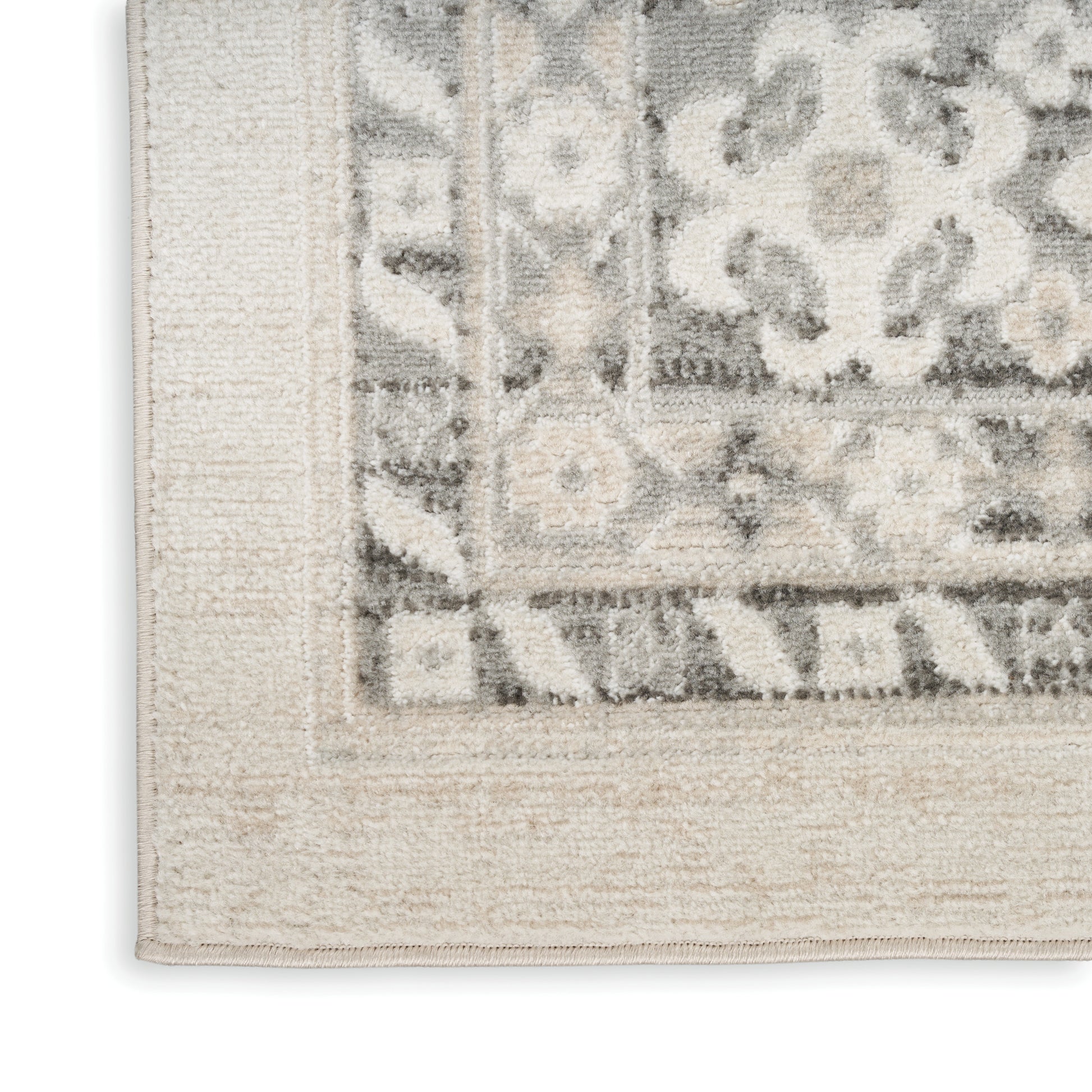 Nourison Home Serenity Home  Ivory Grey  Traditional