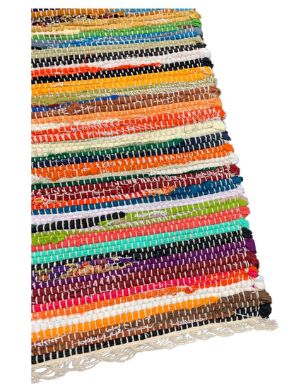 Artisan Suri Multi Cotton/Hemp Modern Woven Rug - Rugs - Artisan - Atlanta Designer Rugs
