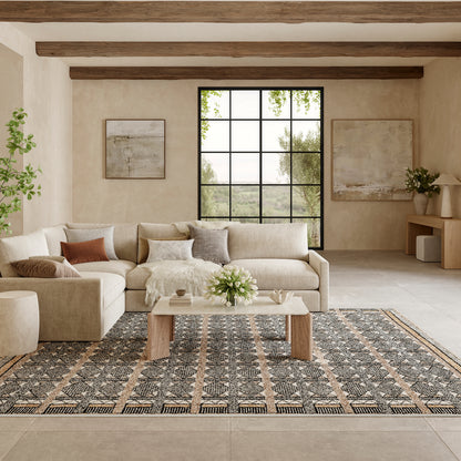 Nourison Home Nordic  Ivory Multicolor  Contemporary