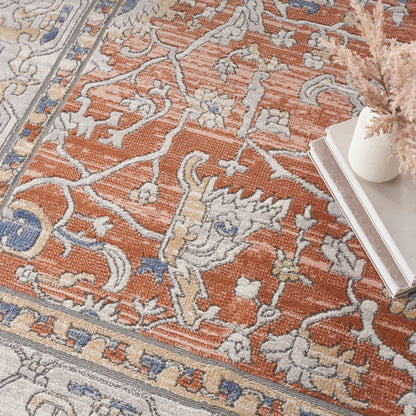 Nourison Home Series 4  Grey Multi  Traditional