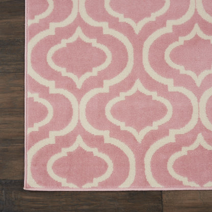 Nourison Home Jubilant  Pink  Transitional