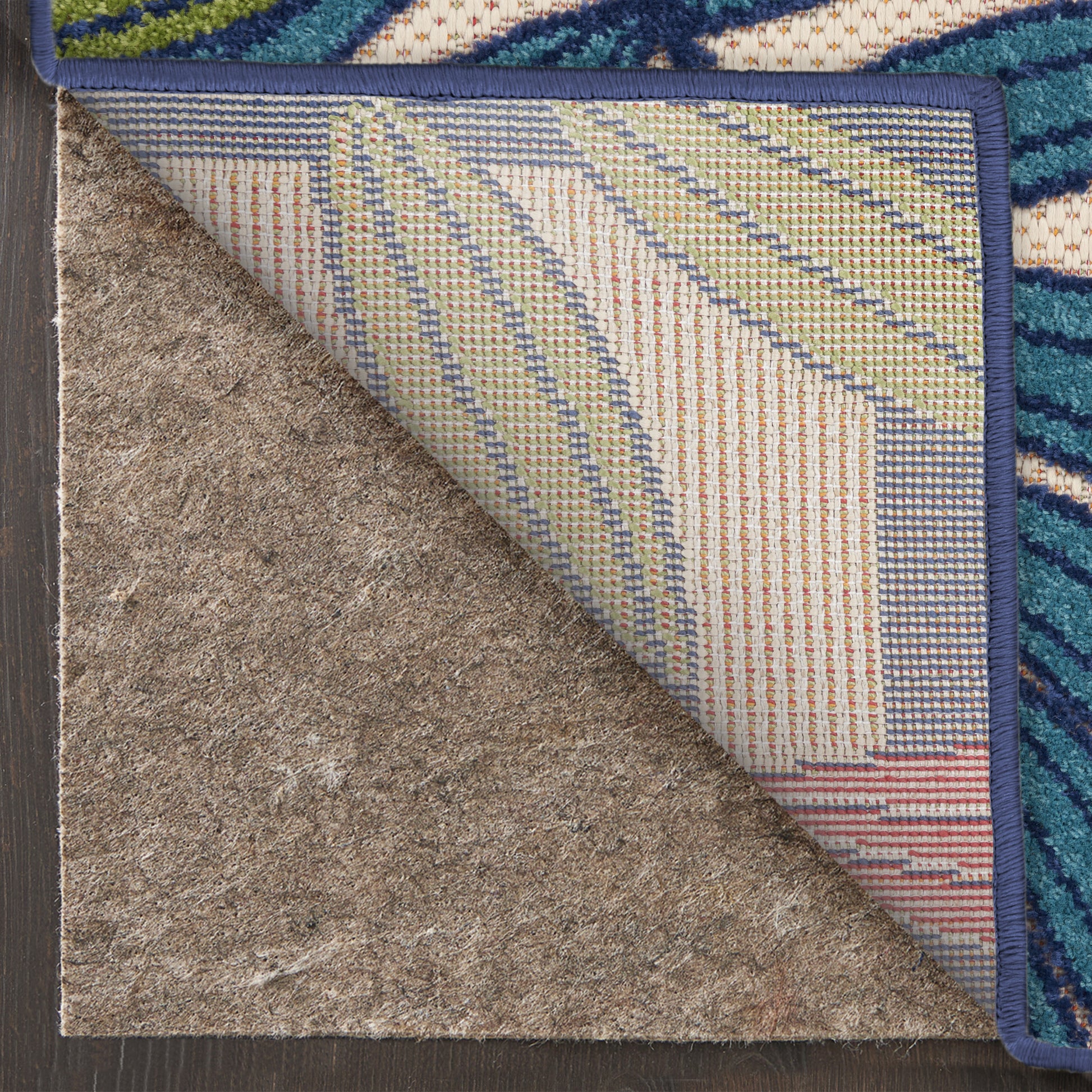 Nourison Home Aloha  Multicolor  Contemporary