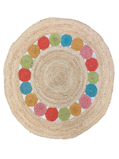 Artisan Suri Multi Hemp Modern Woven Rug - Rugs - Artisan - Atlanta Designer Rugs