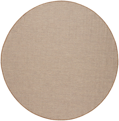 Nourison Home Courtyard COU01 Jute Ivory Contemporary Power-loomed Rug