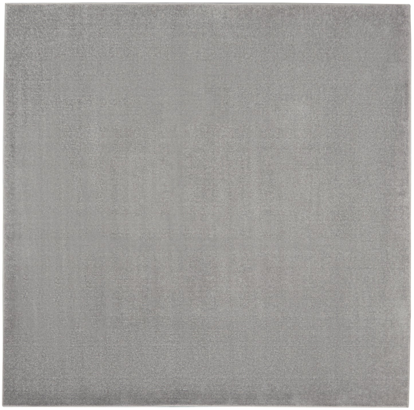 Nourison Home Nourison Essentials NRE01 Silver Grey Contemporary Power-loomed Rug