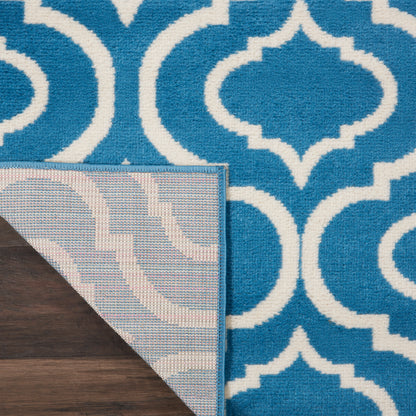 Nourison Home Jubilant  Blue  Transitional