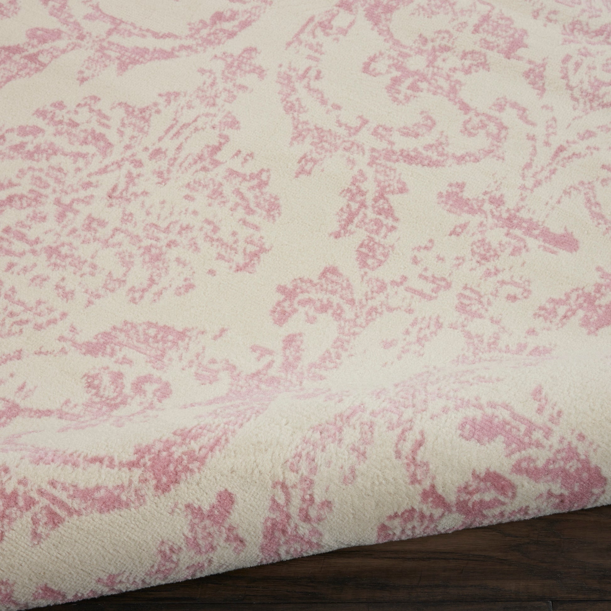 Nourison Home Jubilant  Ivory Pink  Transitional