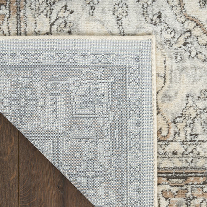 Nourison Home Quarry  Ivory Grey Taupe  Traditional