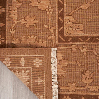 Nourison Home Silk Pointe  Brown  Traditional