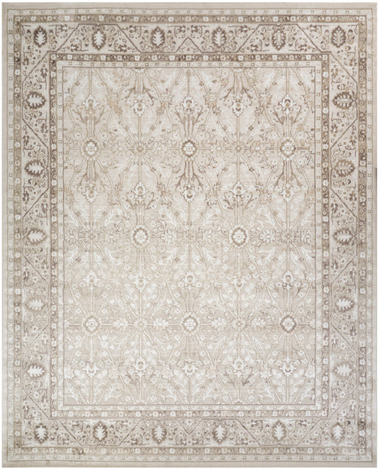 Nourison Home Dekor  Ivory Brown  Traditional