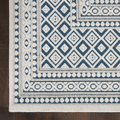 Nourison Home Key Largo  Blue  Transitional