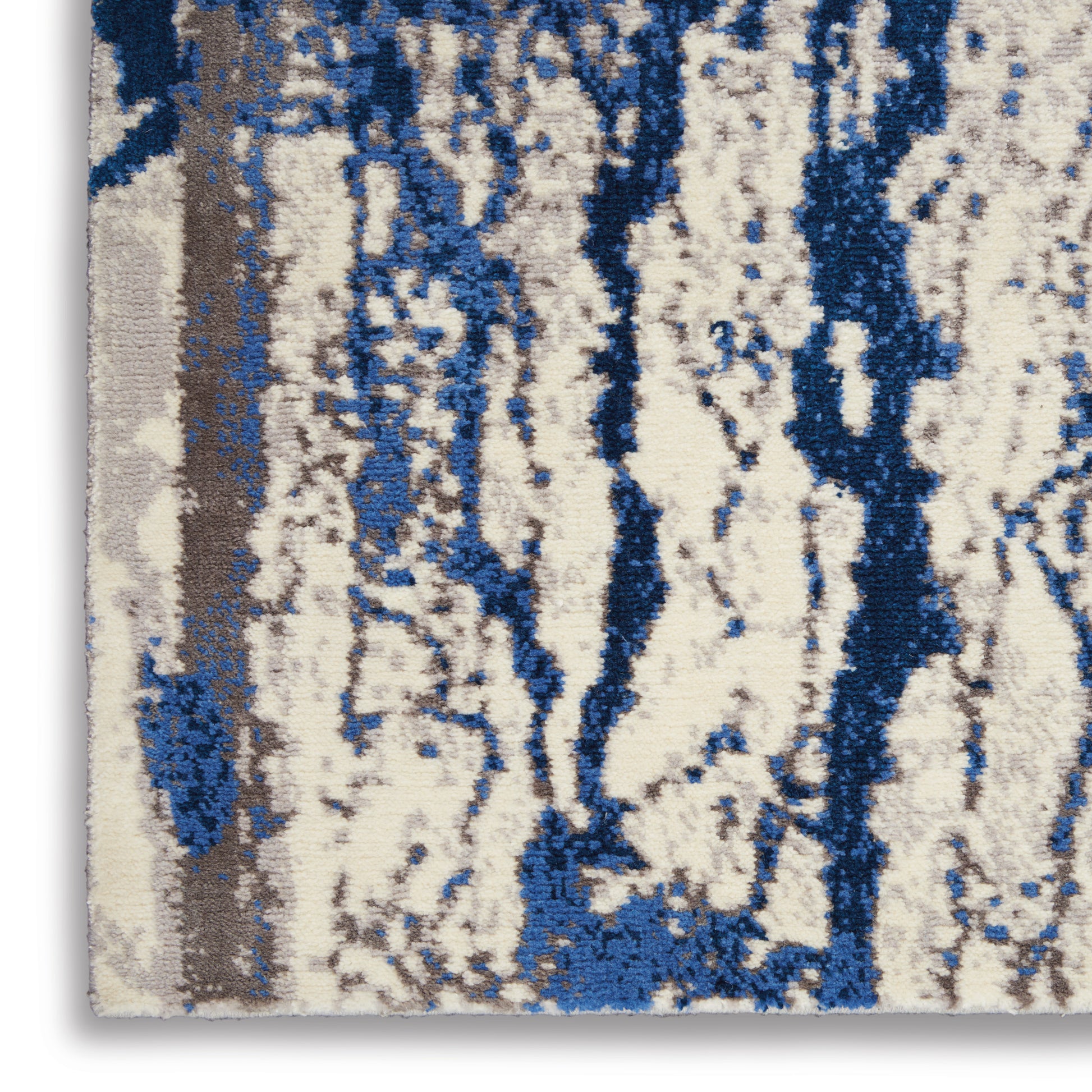 Nourison Home Twilight  Ivory Blue  Contemporary