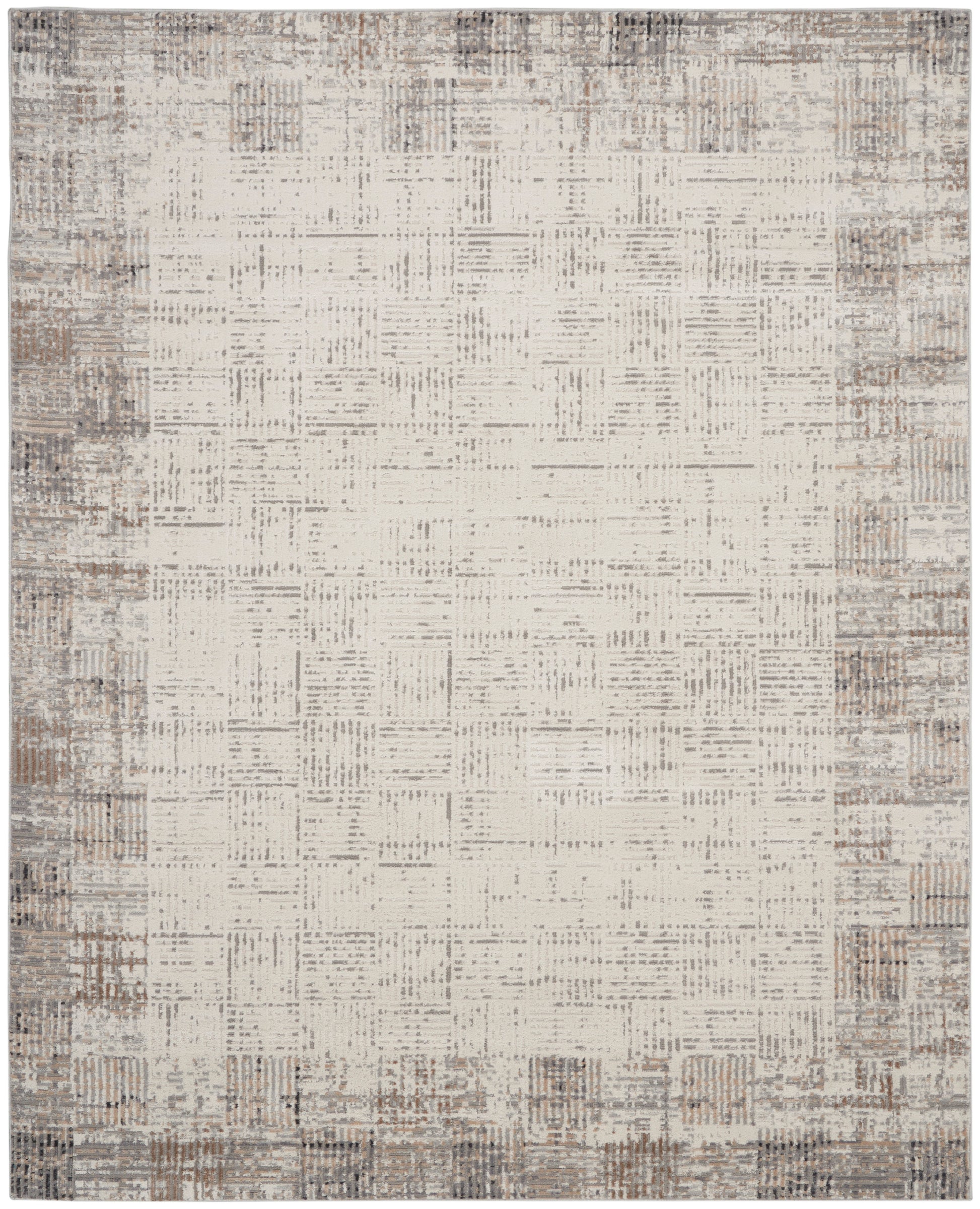 Nourison Home Elation  Ivory Grey  Contemporary