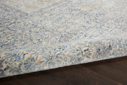 Nourison Home Lustrous Weave  Blue Grey  