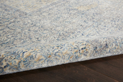 Nourison Home Lustrous Weave  Blue Grey  