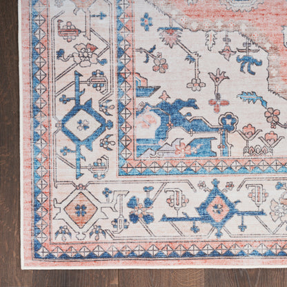 Nourison Home Fulton  Coral  Traditional