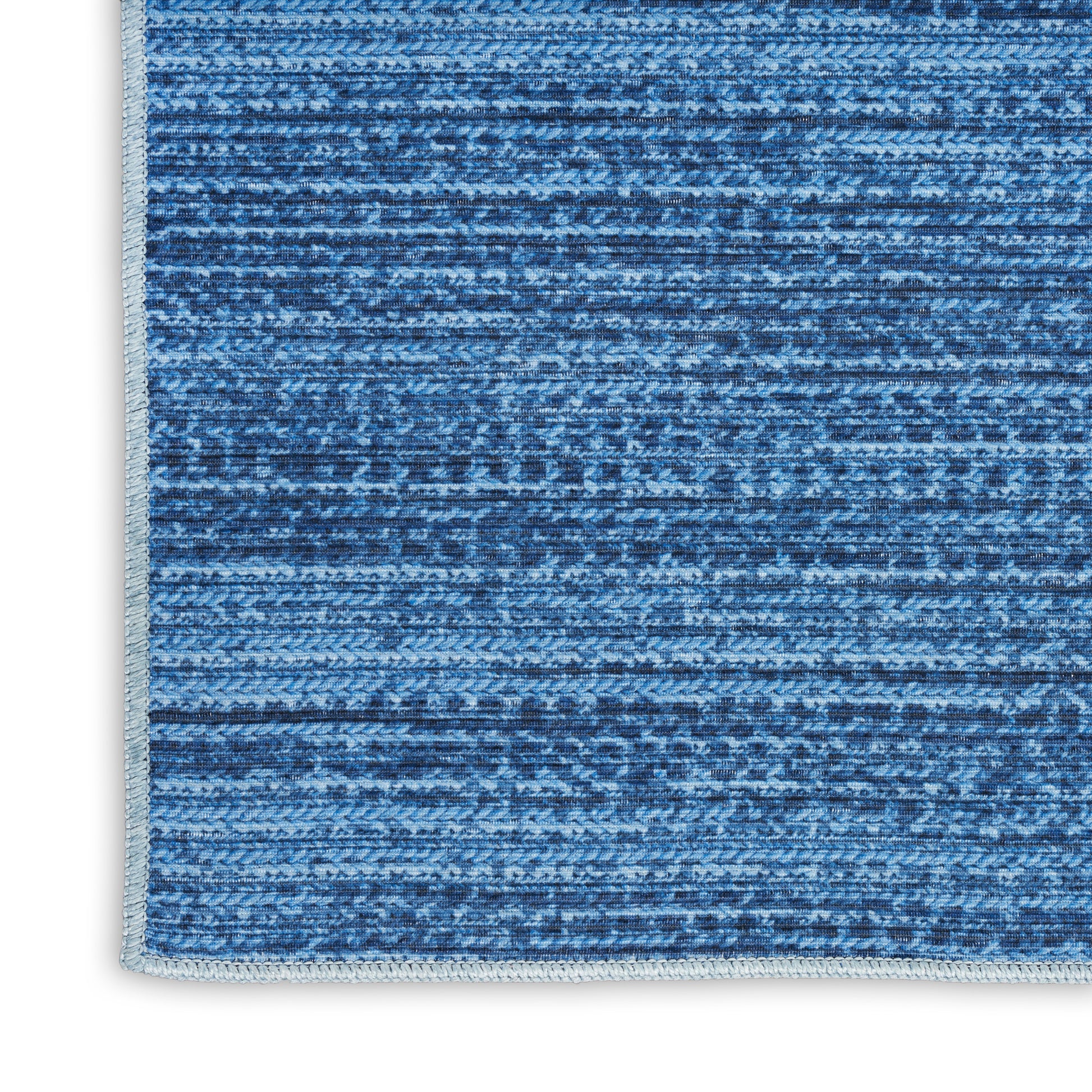 Nourison Home Nourison Washables  Blue  Contemporary