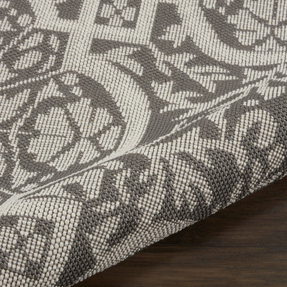 Nourison Home Aruba  Ivory Grey  Transitional