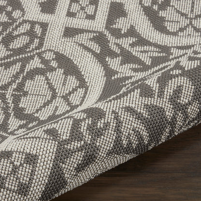 Nourison Home Aruba  Ivory Grey  Transitional