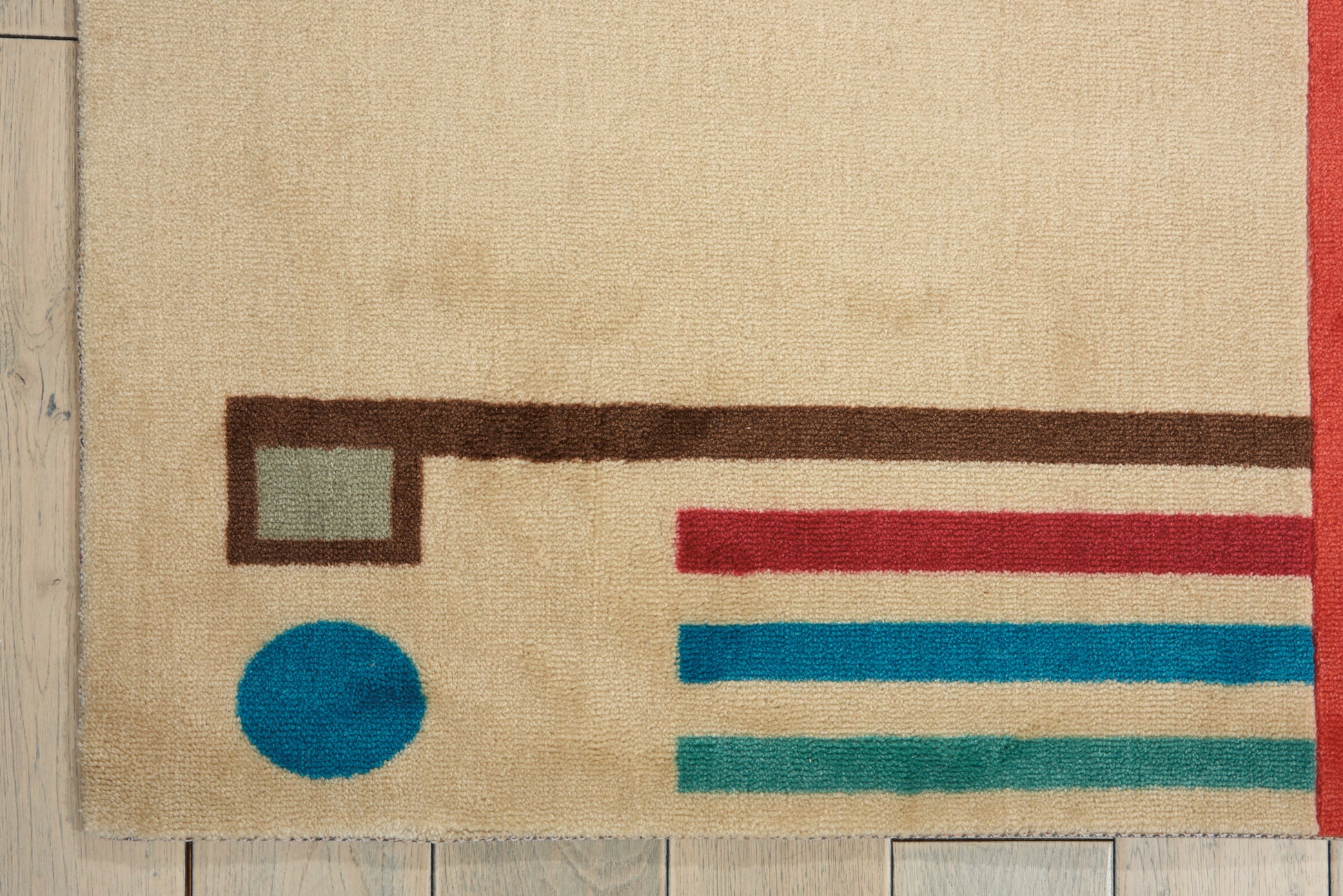 Nourison Home Modern Art  Sandstone  