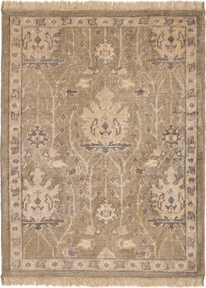 Nourison Home Aldora ALD03 Opal Grey Traditional Hand Knotted Rug