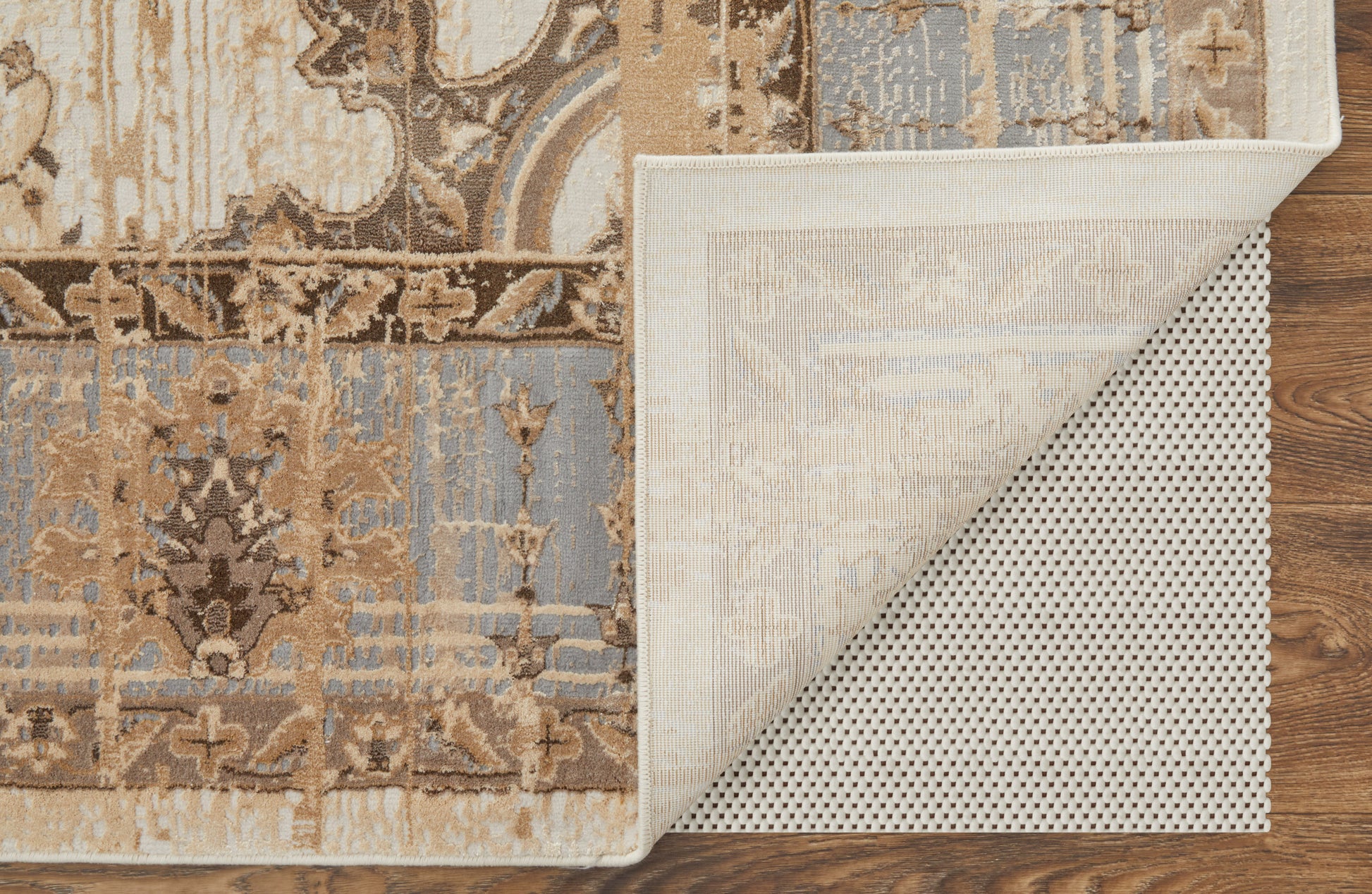 Feizy Celene  Beige Gray Traditional/French & Victorian/Vintage