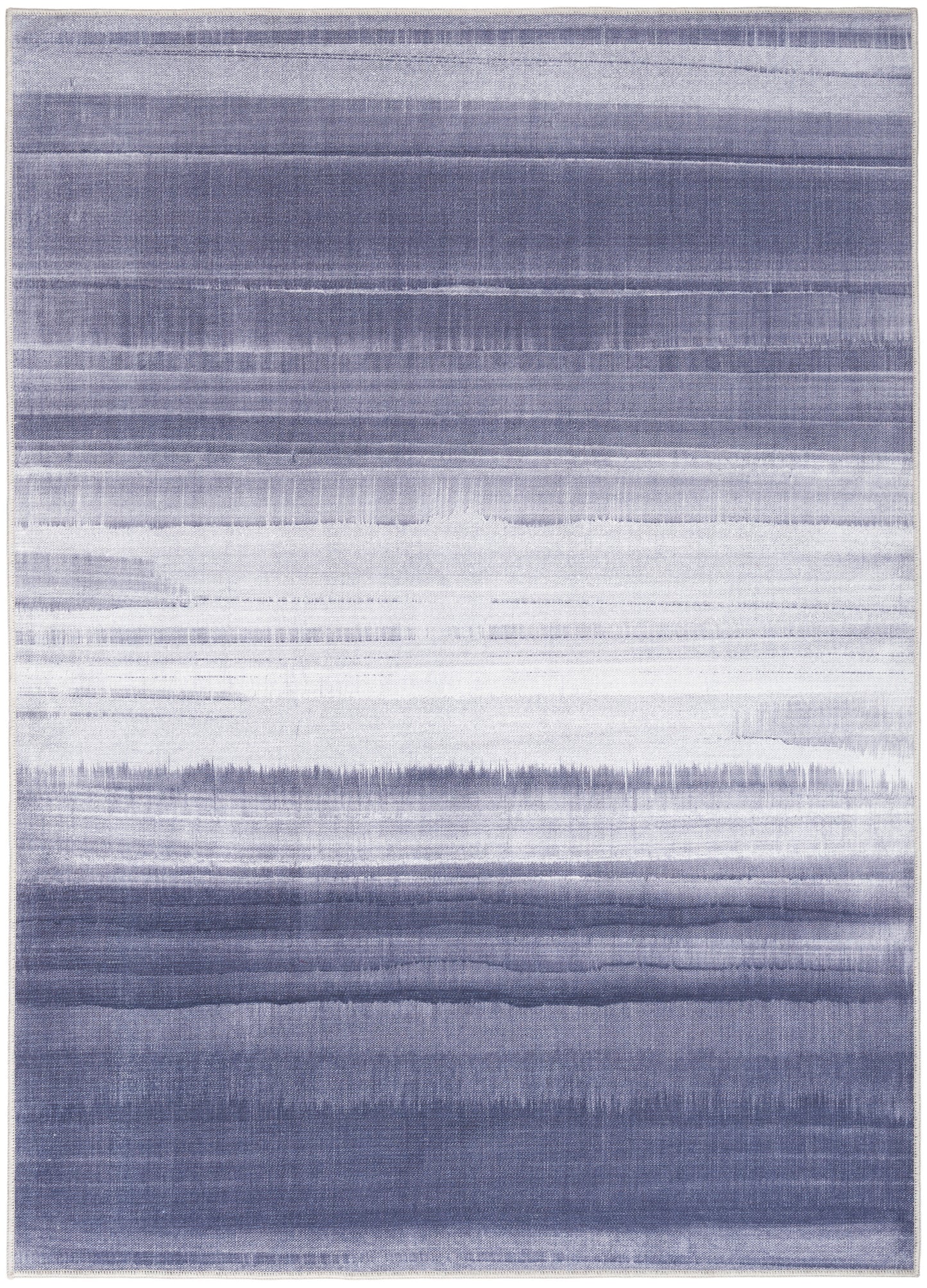 Calvin Klein Launder LDR01 Grey Blue Contemporary Power-loomed Rug