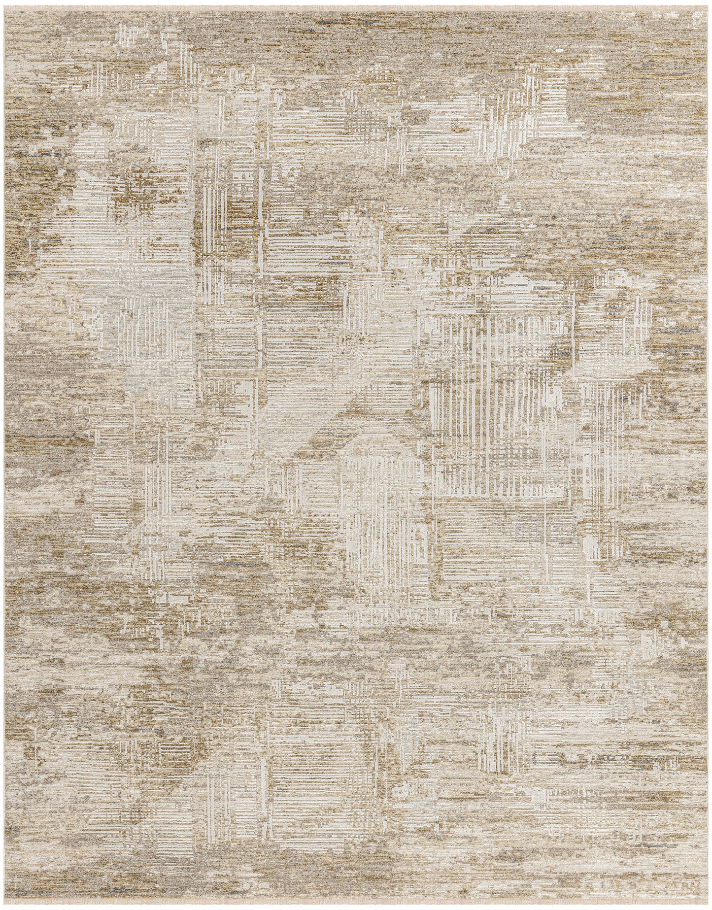 Calvin Klein CK078 Summit SUM02 Mocha Ivory Contemporary Machine Woven Rug