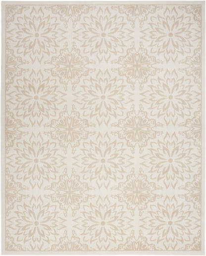 Nourison Home Jubilant JUB06 Ivory Beige Transitional Power-loomed Rug