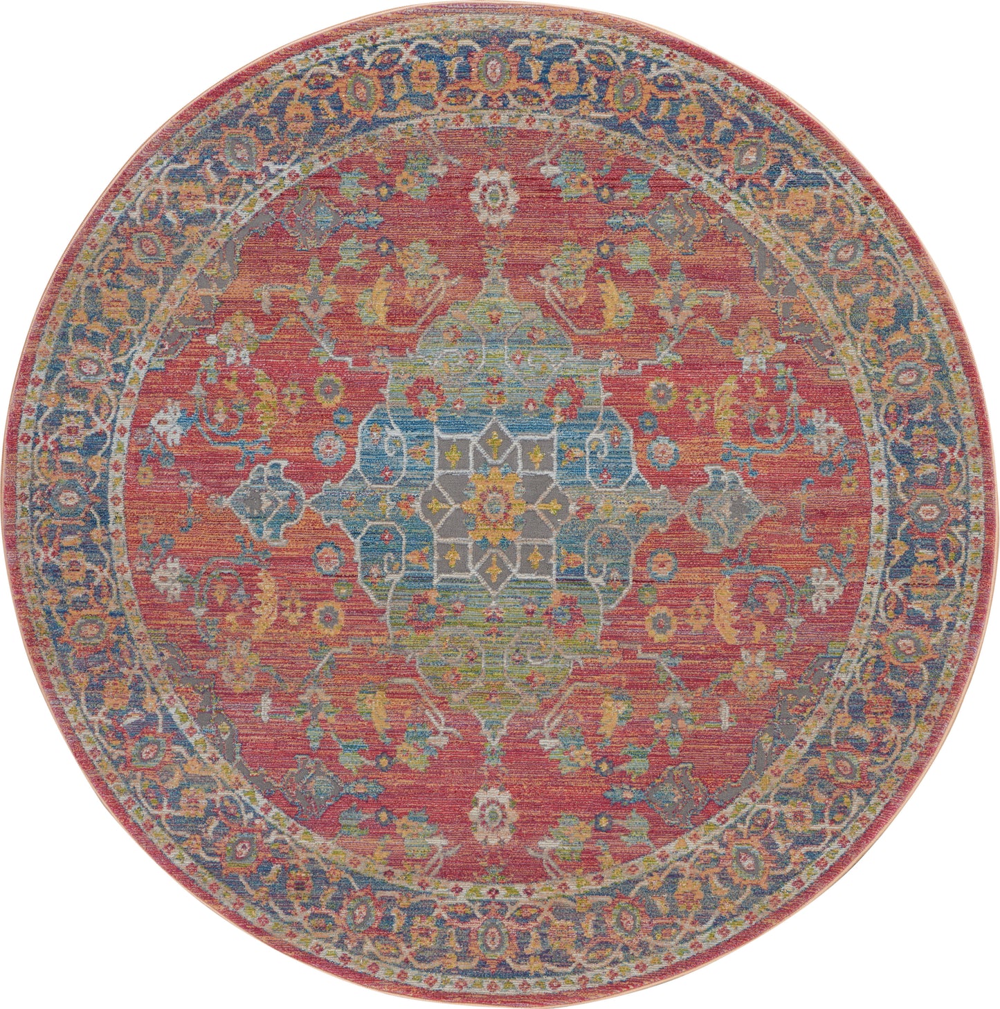 Nourison Home Ankara Global ANR01 Multicolor Traditional Power-loomed Rug