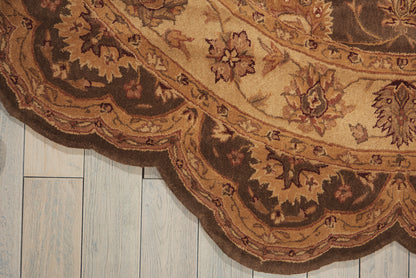 Nourison Home Heritage Hall  Sable  Traditional