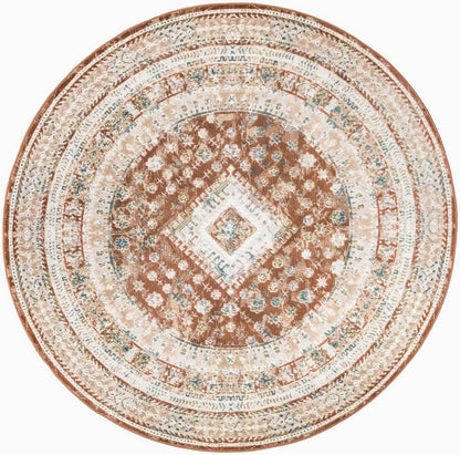 Nourison Home Thalia THL04 Rust Multicolor Transitional Power-loomed Rug