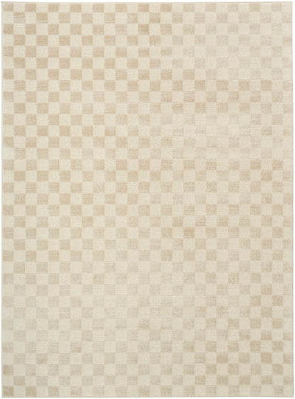 Nourison Home Serenity Home SRH10 Beige Contemporary Loom-woven Rug